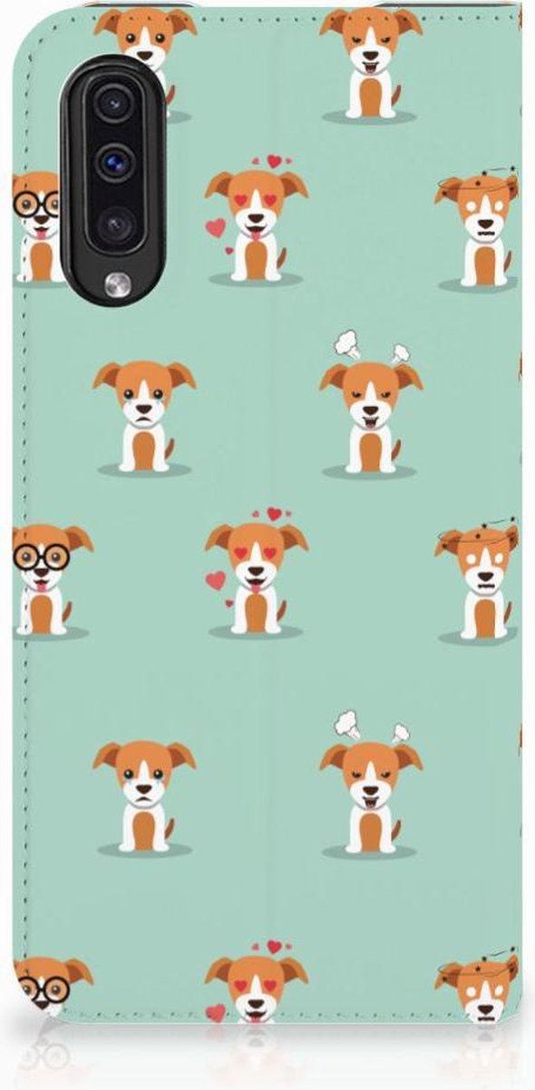 Standcase Hoesje voor Samsung Galaxy A50 Hoesje maken Pups