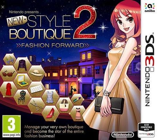 Nintendo New style boutique 2, Nintendo 3DS, Multiplayer modus, E (Iedereen)