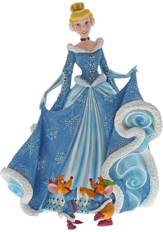Disney beeldje - Showcase collectie - Christmas Cinderella with Jaq & Gus -  Kerstmis... | bol.com