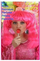 Pruik Candy pink