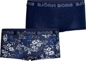 Bjorn Borg Heart of hawaii Dames Onderbroek-2P-Blauw-Maat 40