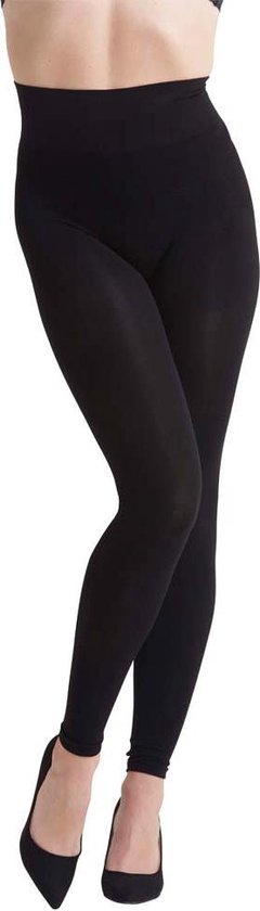 NOMI Shapewear - Corrigerende Legging van Katoen voor Buik en Taille -  Zwart - Maat S | bol