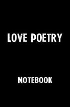 Love Poetry Notebook