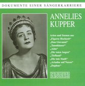 Dokumente einer Sängerkarriere: Annelies Kupper