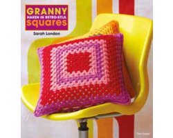 Granny squares, haken in retro stijl