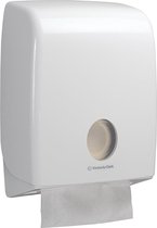2x Kimberly Clark handdoekdispenser Aquarius, voor handdoeken met C-vouw