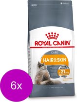 Royal Canin Fcn Hair & Skin Care - Nourriture pour Nourriture pour chat - 6 x 2 kg