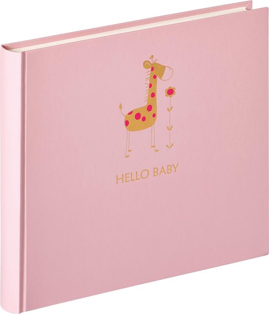 Foto: Walther baby animal babyalbum 28x25 cm 50 pagina s roze