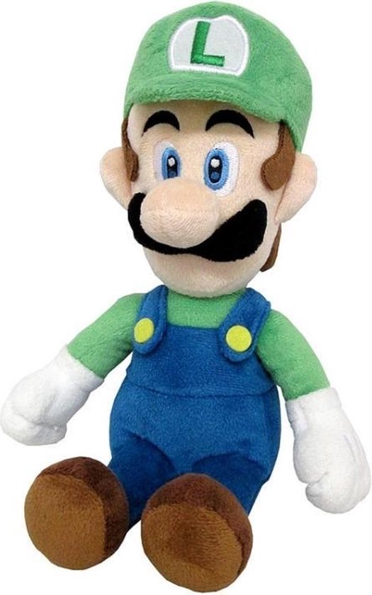 Stationair Bewonderenswaardig Ongewapend Super Mario Bros Luigi pluche knuffel 25 cm. | bol.com