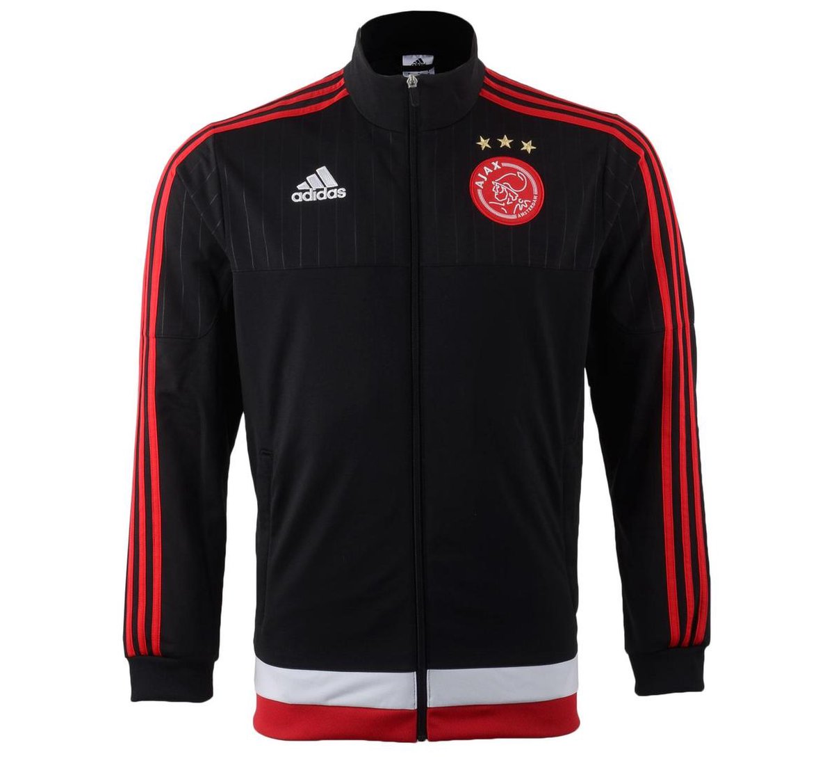 adidas Ajax Trainingspak - Maat M - Mannen - zwart/rood | bol.com