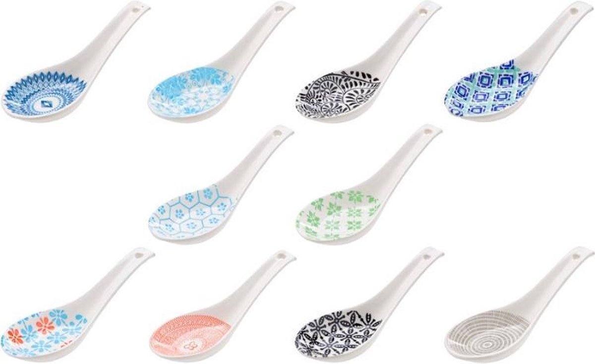 Cosy & Trendy Happy Mix B Rijstlepel 14cm - 10 Types