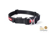 Double Up halsband XL Zwart