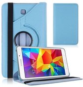 Samsung Galaxy Tab 4 7.0 Inch Hoes Cover 360 graden draaibare Case licht blauw