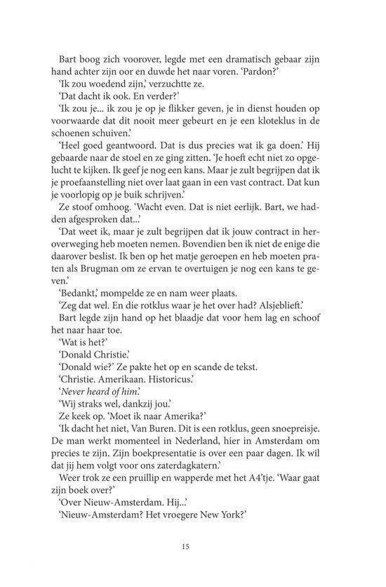Tekstpagina uit een boek.