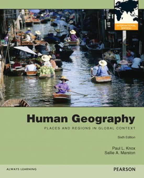 Foto: Human geography pie