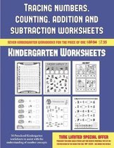 Kindergarten Worksheets (Tracing numbers, counting, addition and subtraction)