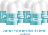 Deoleen deo roller sensitive( 6 x 50ml )