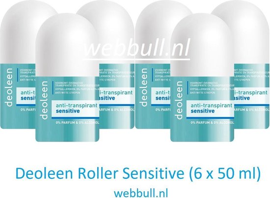 Deoleen  roller sensitive( 6 x 50ml )