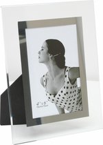 Deknudt Frames fotokader glas met zilveren bies