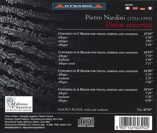 Various Artists - Nardini Viocon M.Rossi:Vi (CD) - various artists