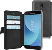 Azuri walletcase met magnetische sluiting - zwart - voor Samsung J7 20