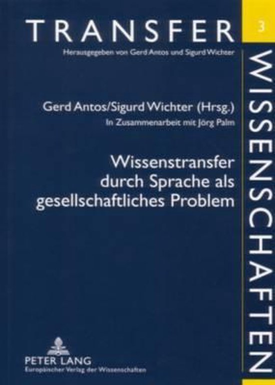 Wissenstransfer durch Sprache als gesellschaftliches Problem - cover