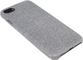 Stoffen hoesje grijs Geschikt voor iPhone 8 Plus / 7 Plus