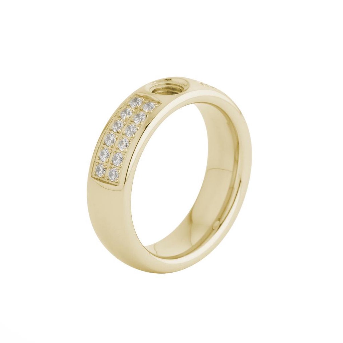 Melano Vivid Ring Vicky CZ Goud | Maat 54