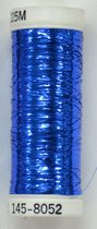 Gutermann Sulky Metallic Sliver Thread, Colour 8052 D BLAUW 5 ROLLETJES a 200 M.