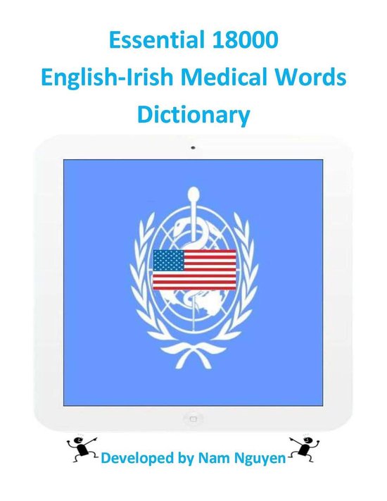 Essential 18000 English-Irish Medical Words Dictionary - cover