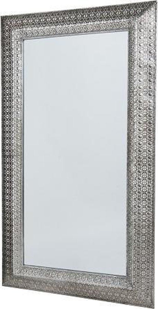 dividend hetzelfde Uiterlijk Spiegel Orientaalse Spiegel Arabische Spiegel Zilver 140 cm x 80 cm |  bol.com