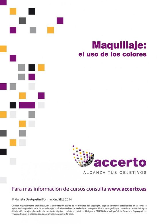 EBK ACCERTO - Maquillaje, el uso de los colores - cover