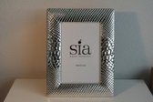 Sia Home Fashion - Fotolijst - Foto - Aluminium - Glas - Zilver - Rechthoekig - Decoratief