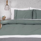 Dekbedovertrek Harwich Dark Green - 240x220