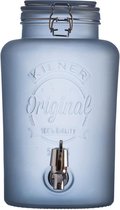 Kilner - Drankendispenser - Frosted - 5L - Blauw