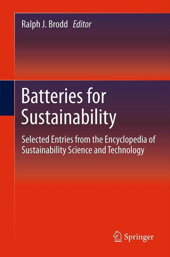 Energy (R0) - Batteries for Sustainability - cover