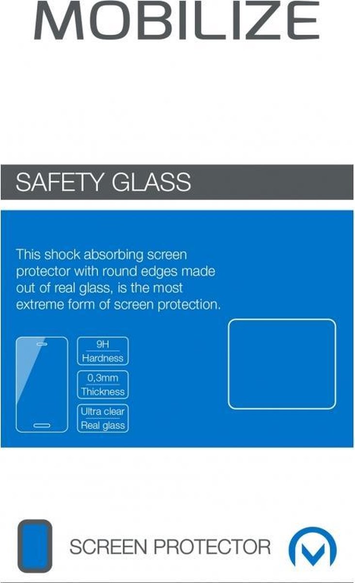 Mobilize Gehard Glas Screenprotector Geschikt voor Motorola Moto G 2nd Gen.