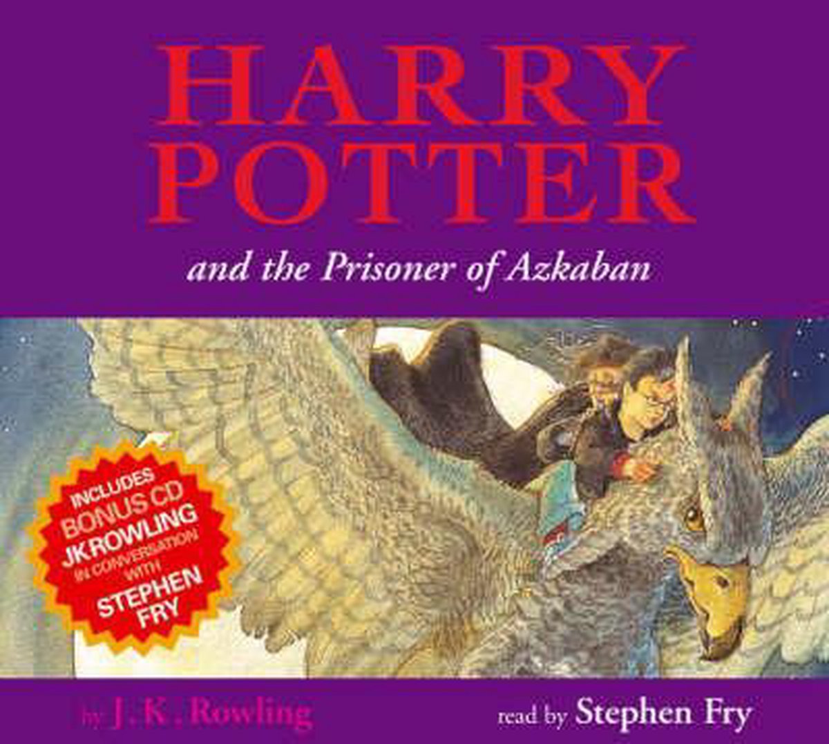 Omslag van Harry Potter and the Prisoner of Azkaban