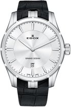 Edox 56002-3C-AIN horloge heren - zwart - edelstaal
