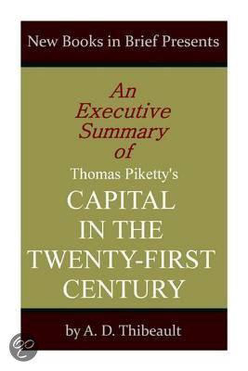 capital book by thomas piketty