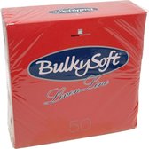 Servet airlaid 40x40cm 1/4v Rood