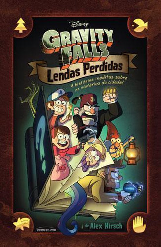 Boek cover Gravity Falls: Lendas Perdidas van Alex Hirsch (Onbekend)