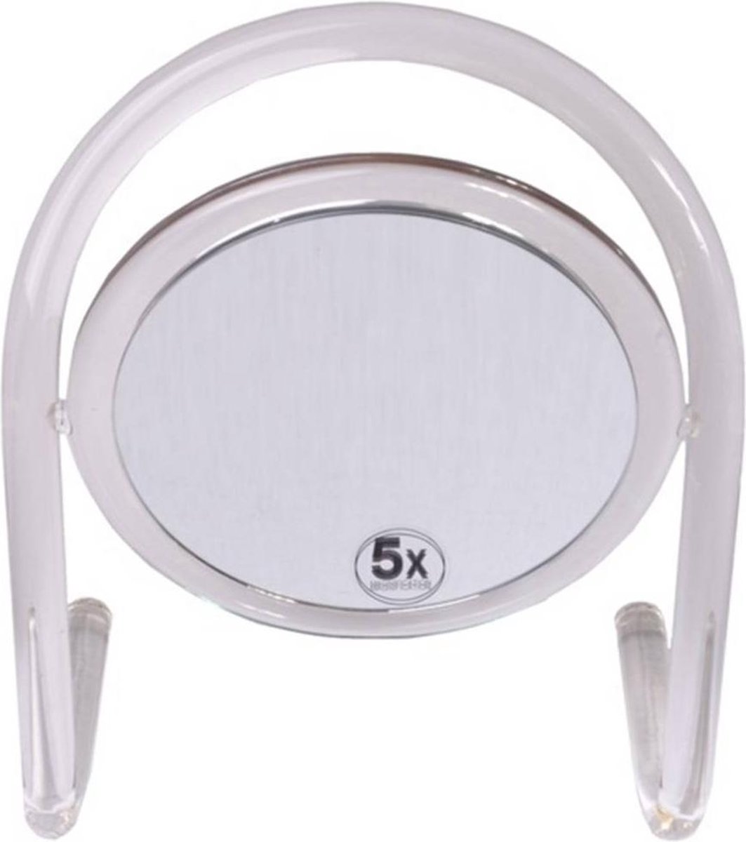 Goedkoopste Spiegel acryl spiegel 5x vergroting - Ø15cm
