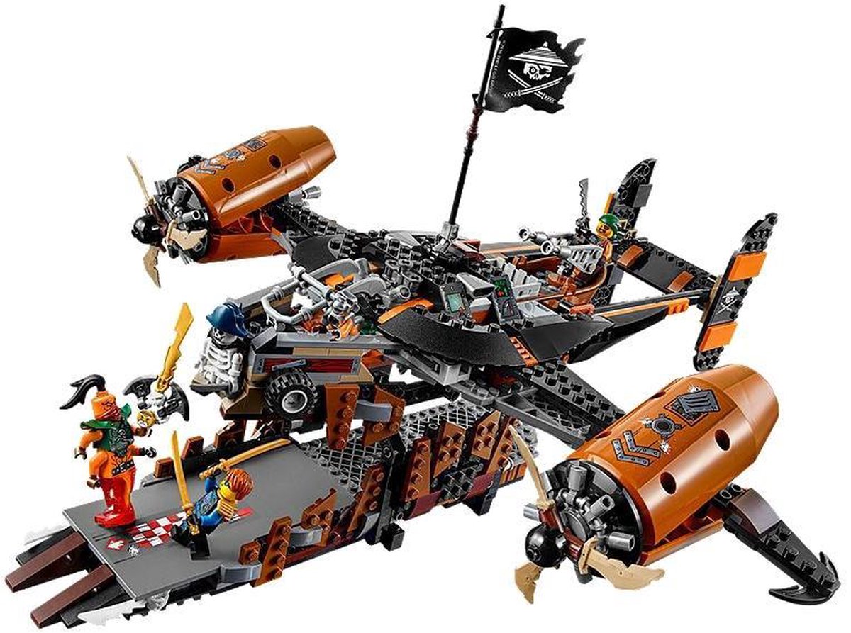 Buitensporig Bot veerboot LEGO NINJAGO Misfortune's Keep - 70605 | bol.com