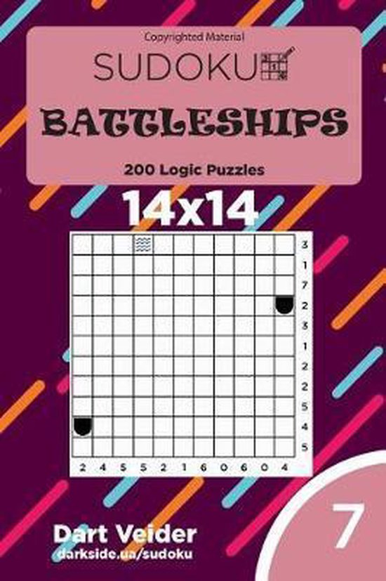 Sudoku Battleships 200 Logic Puzzles 8x8dart Veider 2017