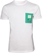 Adventure Time - T-Shirt White, printed chestpocket - XL