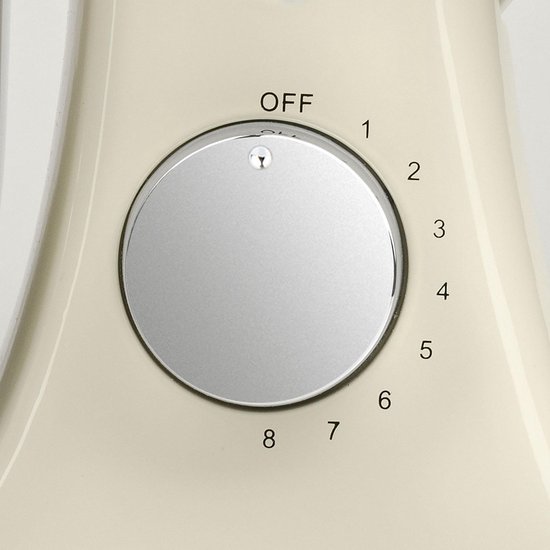 G3 Ferrari - G2007505, Pastaio Deluxe, stand mixer, 5,2L, 1200W, crème/groen van G3 Ferrari — afbeelding 2