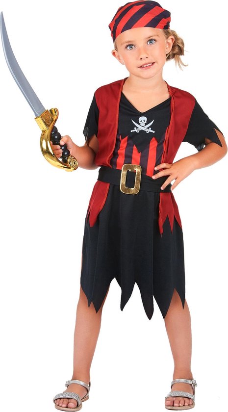met rood piraat voor meisjes - Verkleedkleding bol.com