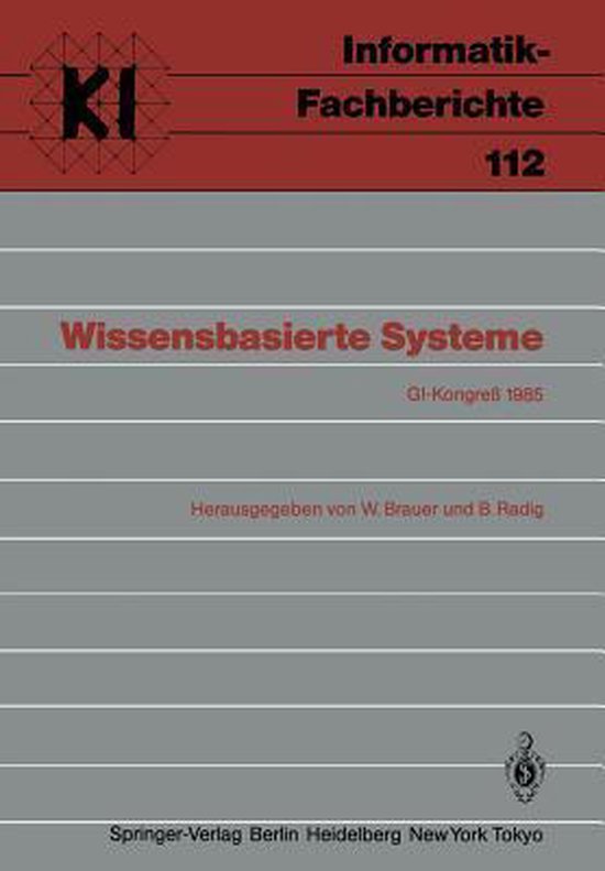 Wissensbasierte Systeme - cover