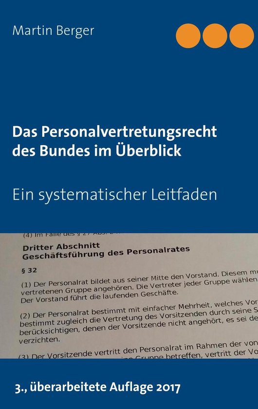 Das Personalvertretungsrecht des Bundes im Überblick - cover